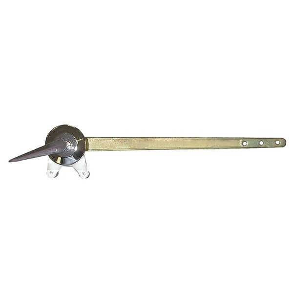 Jones Stephens Chrome Plated Tank Trip Lever for Kohler 8in. Cast Brass Arm with Metal Spud and Nut T01012 - main